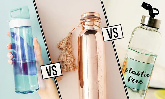 Copper vs. Plastic: The Sustainable Choice for Hydration