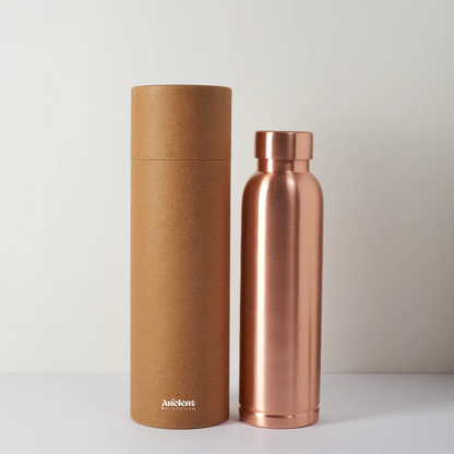 The Glow Bottle™ 100% Pure Copper Water Bottle — 34oz