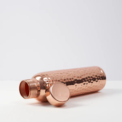 The Glow Bottle™ 100% Pure Copper Water Bottle — 34oz